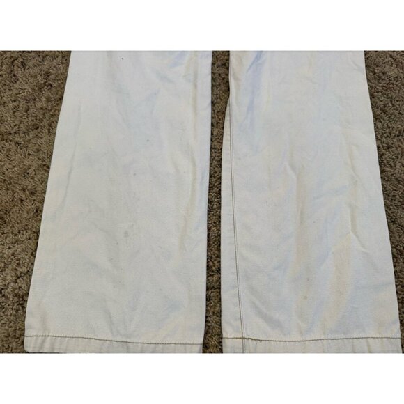 TOMMY HILFIGER Denim Pants Mid-Rise Vintage Carpenter Y2K Light Wash Sz 6 30x30 - Picture 9 of 15